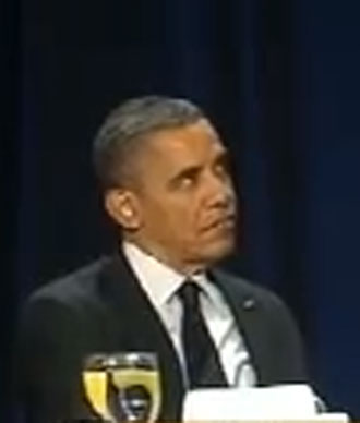 US President Barack Obama.(Screenshot from YouTube user FreedomsLighthouse)