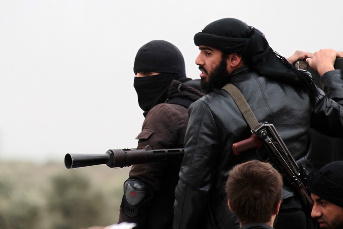 Fighters of the jihadist group Al-Nusra Front (AFP Photo / Guillaume Briquet)