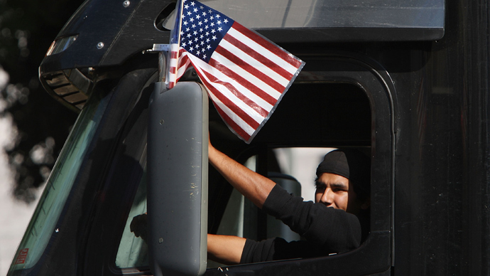 American truckers are putting Washington DC on notice