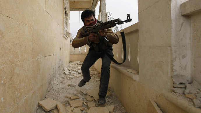 'Suspension of military aid to Syrian rebels is pure rhetoric'