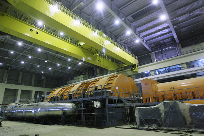An interior view of the Bushehr nuclear power plant (Reuters / Mehr News Agency / Majid Asgaripour)