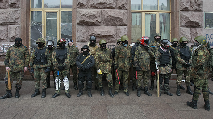'Whole of Ukraine held hostage by a small group of radicals'