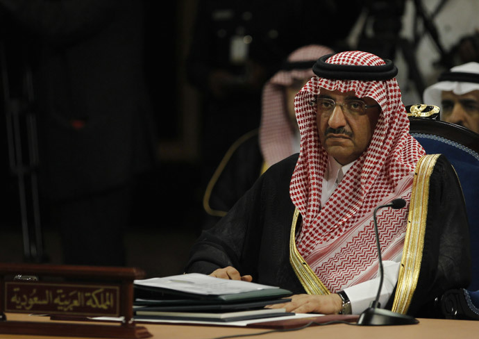 Saudi Interior Minister Prince Mohammed bin Nayef (Reuters / Hamad I Mohammed)