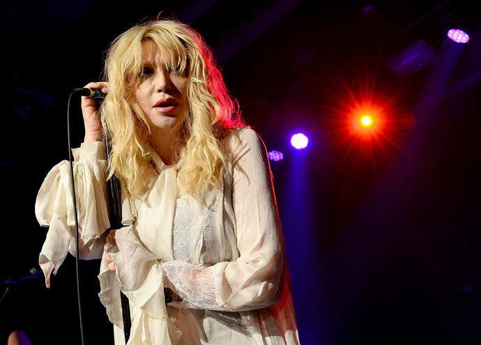 Recording artist Courtney Love.(AFP Photo / Ethan Miller)
