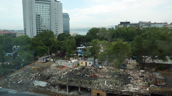 Gezi Park protests in June 2013. (Photo by Nadezhda Kevorkova)