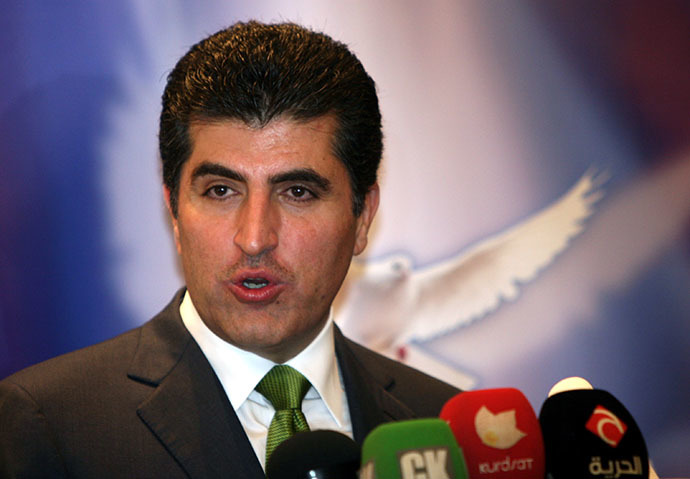 Nechirvan Barzani, prime minister of Iraqi Kurdistan's regional government. (AFP Photo / Safin Hamed)