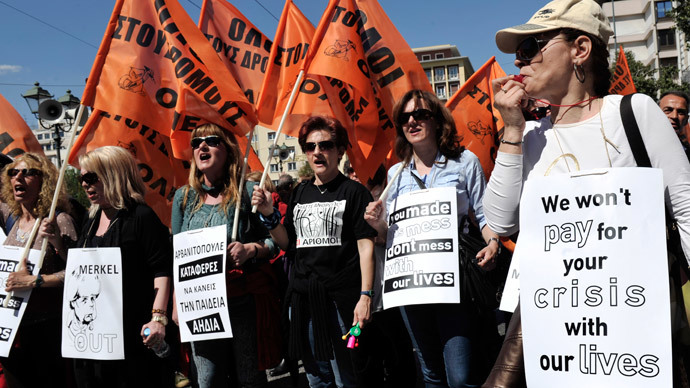 ‘No way out for Greece while the same policies of austerity are implemented’