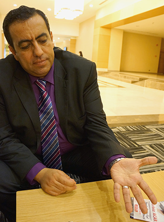 Dr Alaa Allagta (Photo by Nadezhda Kevorkova)