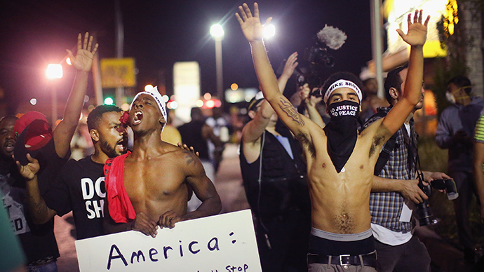Ferguson protests: ‘The militarized policing takes many forms’