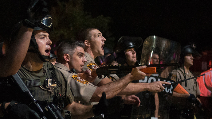 ‘Systematic militarization taking place in Ferguson’