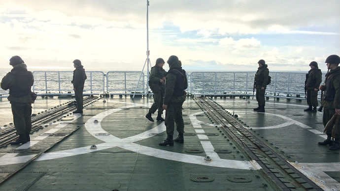 Day 3: How to avoid sea-sickness on a Navy ship