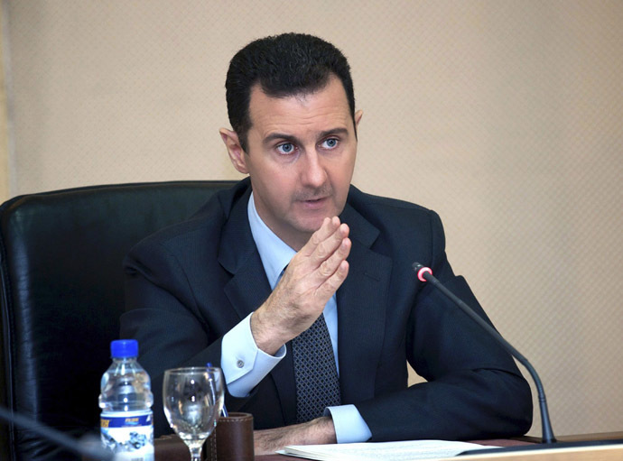 Syria's President Bashar al-Assad. (Reuters/Handout)