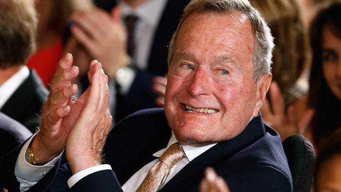 Former President George H. W. Bush.(Reuters / Kevin Lamarque)