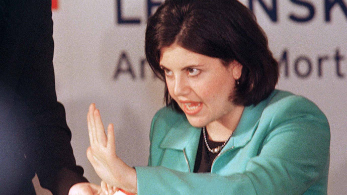 Former White House intern Monica Lewinsky.(Reuters / Michael Kappeler)