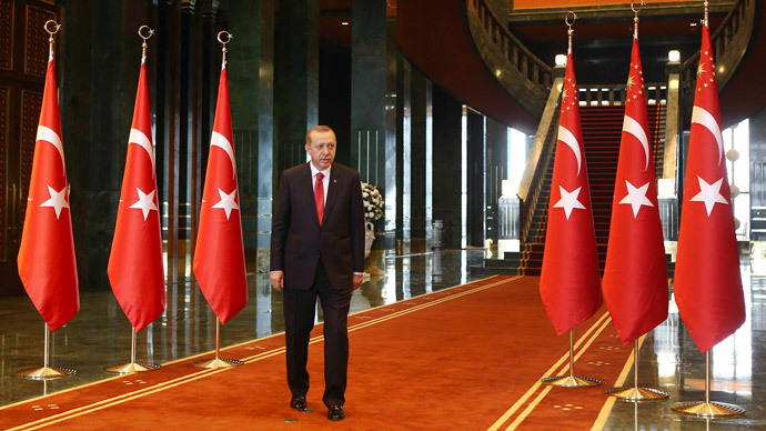Turkish President Recep Tayyip Erdogan.(AFP Photo / Adem Altan)