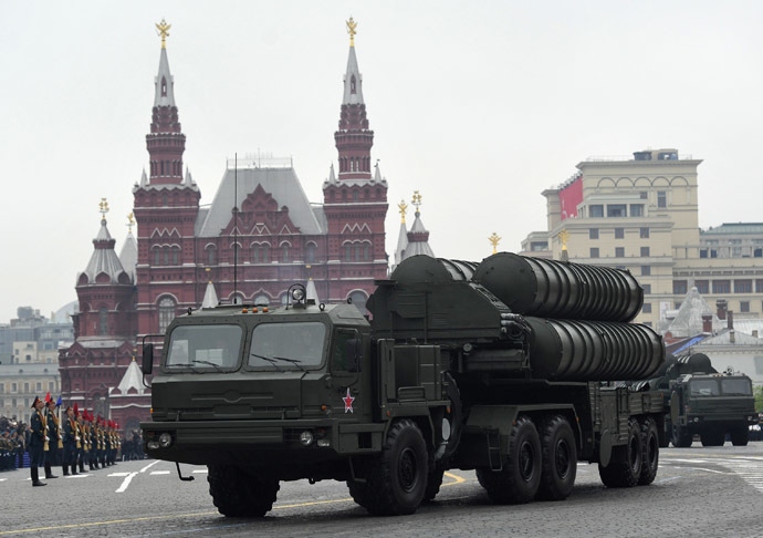 S 400 "Triumf" air defense missile systems (RIA Novosti/Alexey Kudenko)