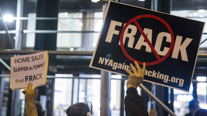 US media in propaganda war with global anti-fracking activism