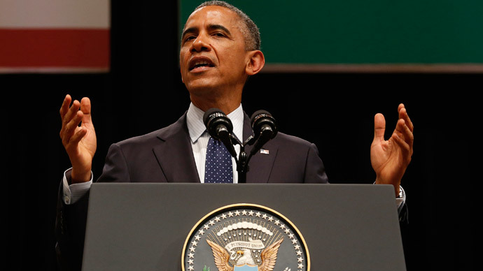 U.S. President Barack Obama.(Reuters / Jim Bourg)