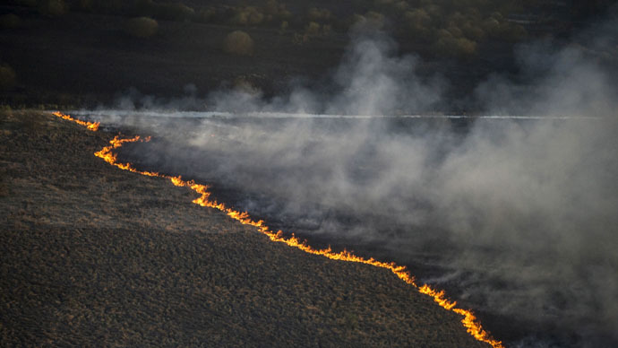 Chernobyl fire must be stopped before it penetrates contaminated exclusion zone