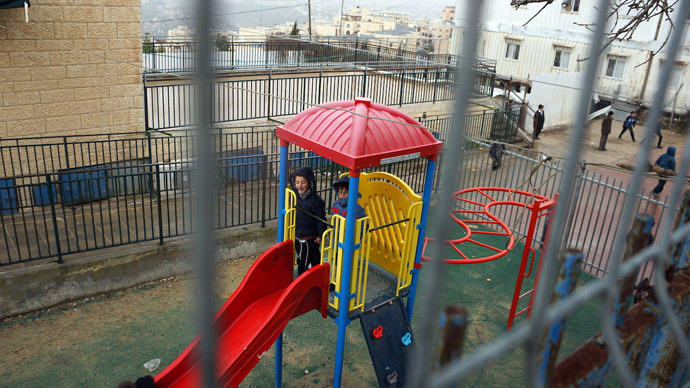 67 years ago Palestinian families lived where there is now a day care facility for kids, but Israeli kids wonât learn the truth (Photo by Nadezhda Kevorkova)