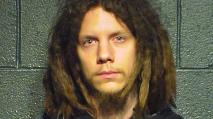 Jeremy Hammond (AFP Photo / Chicago Police Departament)