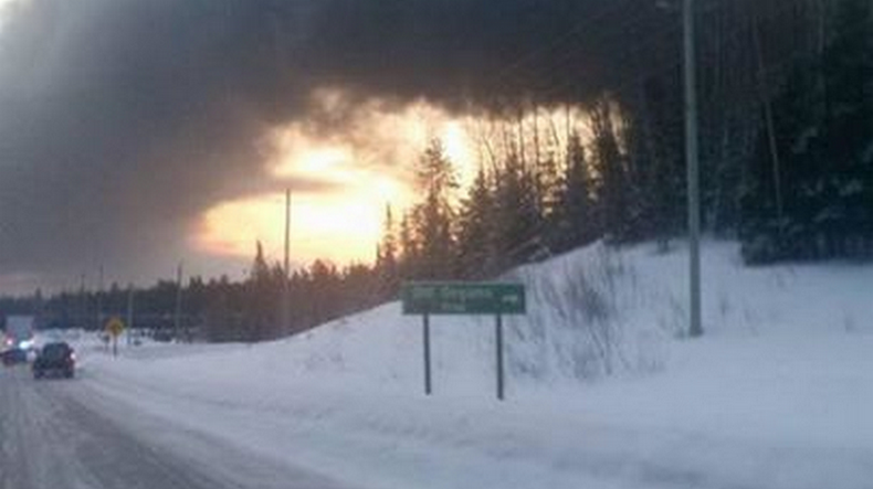 Canada : un train rempli de pétrole brut déraille, aucune victime signalée