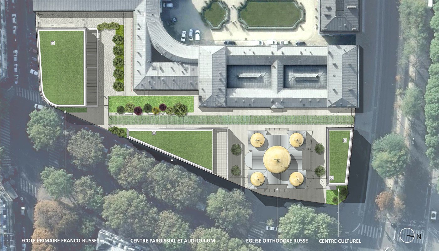 Paris disposera bientôt d’un nouveau centre religieux et culturel russe