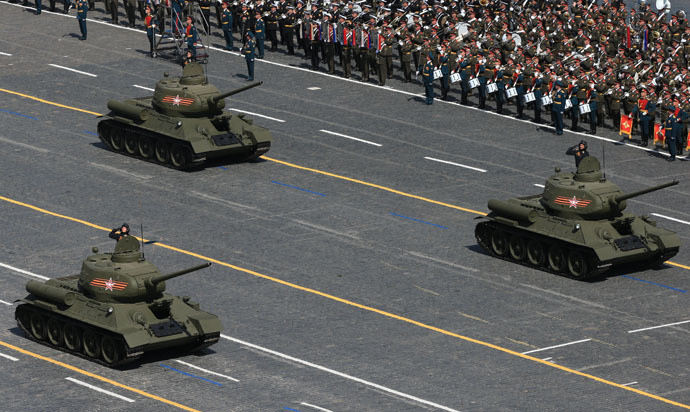 Grande parade pour le 70e anniversaire de la Victoire sur le nazisme à Moscou