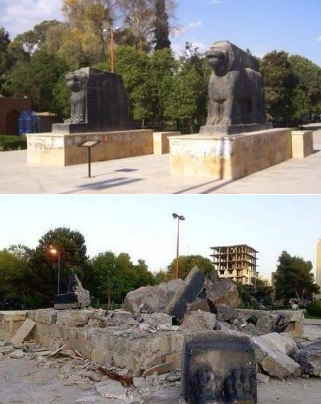 Palmyre menacée. D'hier à aujourd'hui, une liste de monuments saccagés par le Djihad