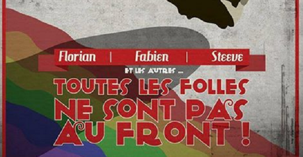 Le FN qualifie d'«homophobe» l'affiche d'une association gay