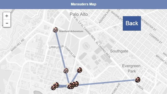 «La carte du Maraudeur» : une app permet de tracer les utilisateurs de Facebook Messenger 