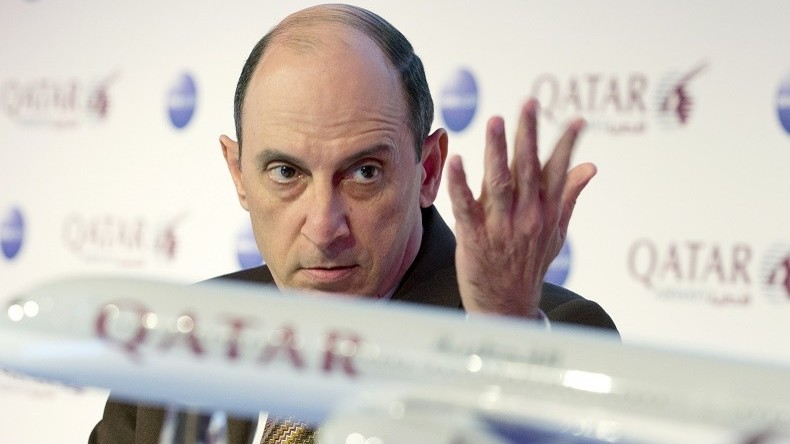 En toute discrétion, François Hollande «épingle» le PDG de Qatar Airways