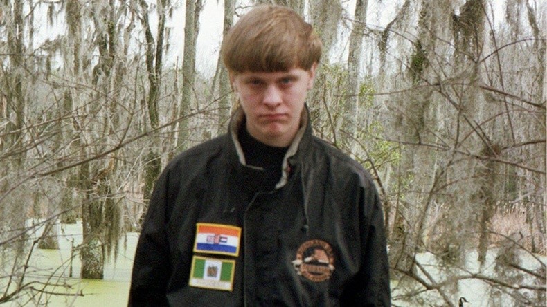 Blanc, 21 ans, Dylann Storm Roof auteur présumé de la fusillade en Caroline du Sud est arrêté