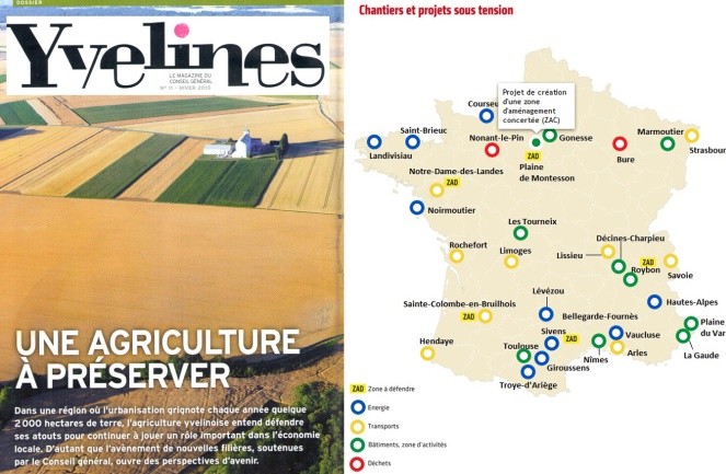ZAD d'Agen: combien de points de crispation en France ?