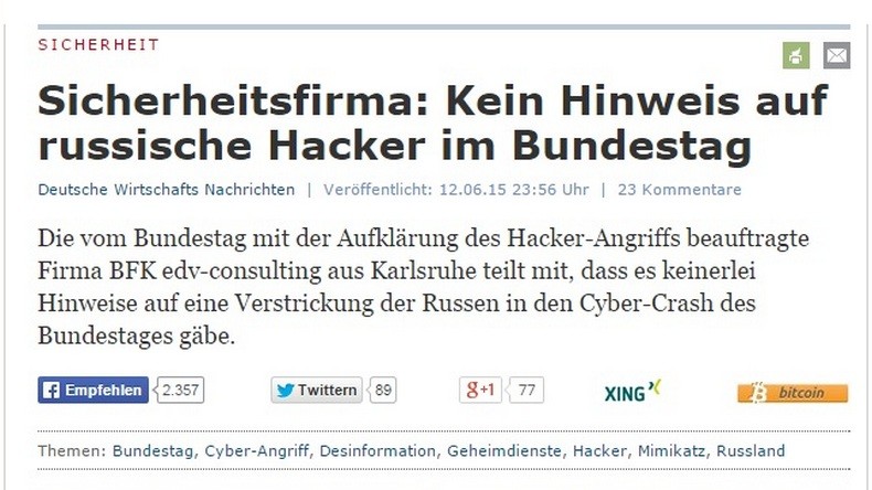 Hackers russes, le veau d'or des médias occidentaux