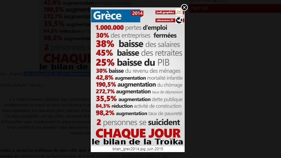 La Grèce à l'heure des choix, entre la peste ou le choléra