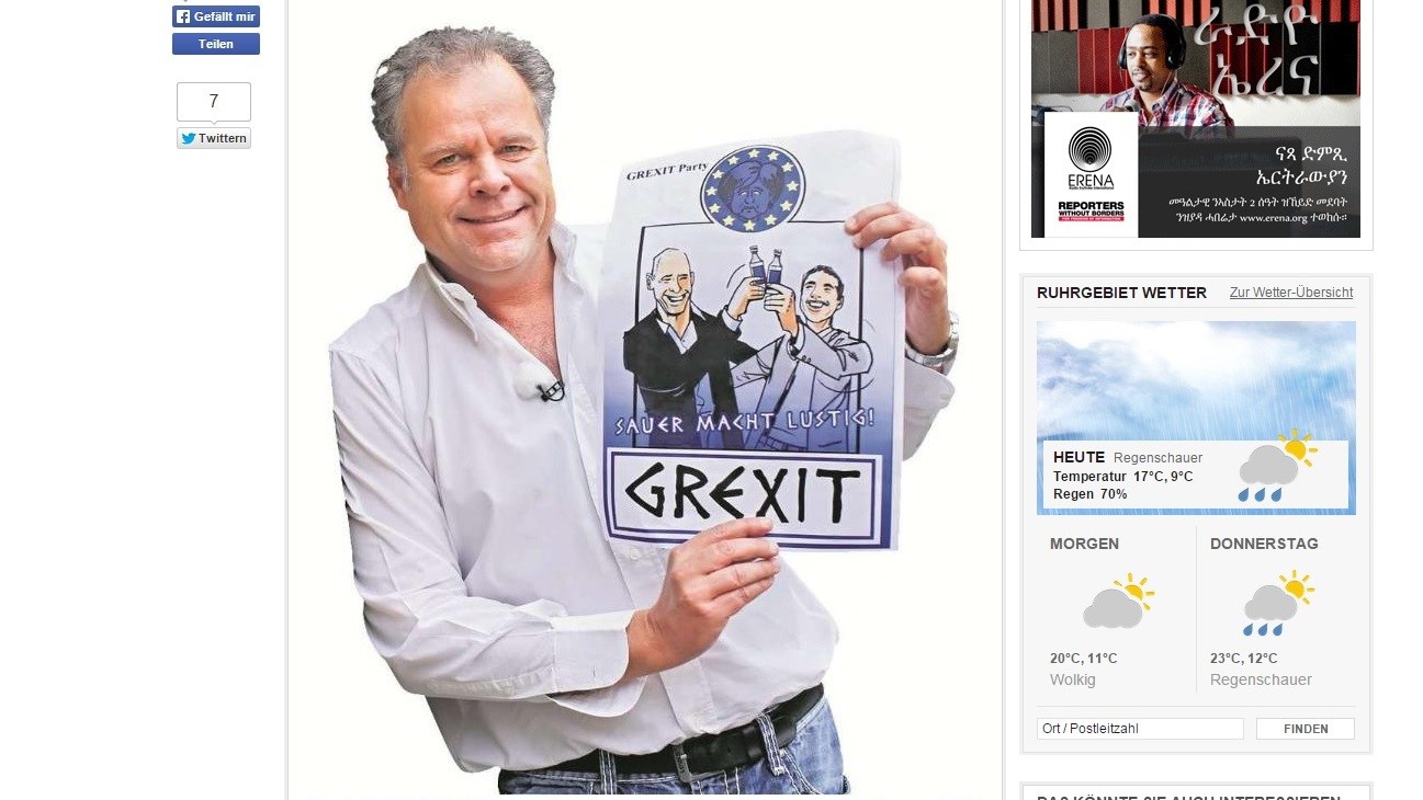 Un verre de «Grexit», s’il-vous plaît