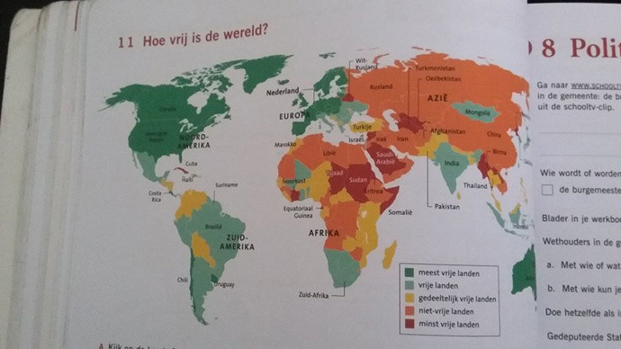 La Russie vue comme un monstre dans les manuels néerlandais
