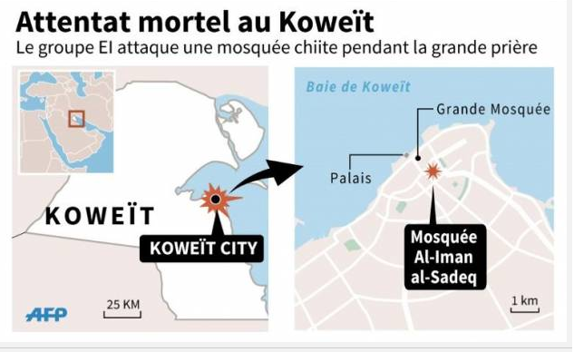Koweït, le kamikaze était saoudien