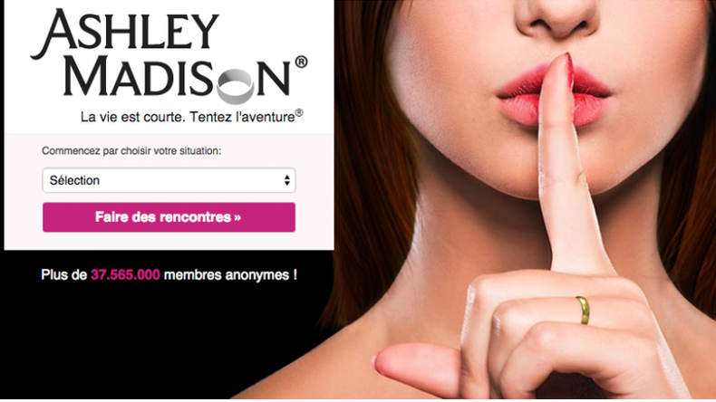 Les données privées de millions d’utilisateurs d’un site de rencontre extra-conjugales piratées