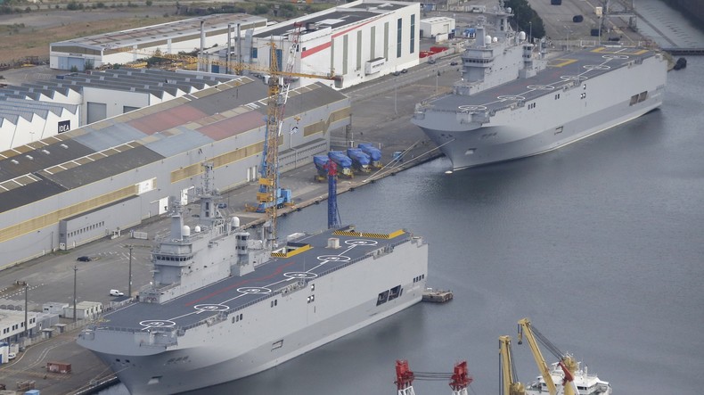 La Russie va récupérer ses équipements à bord des Mistral
