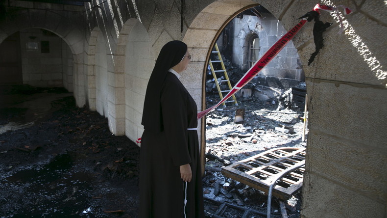 Deux Israéliens inculpés pour l'incendie de l'église de la Multiplication des pains
