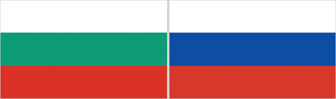 Dressgate 2.0 : un drapeau bulgare pris pour un russe dans les rues de Kiev