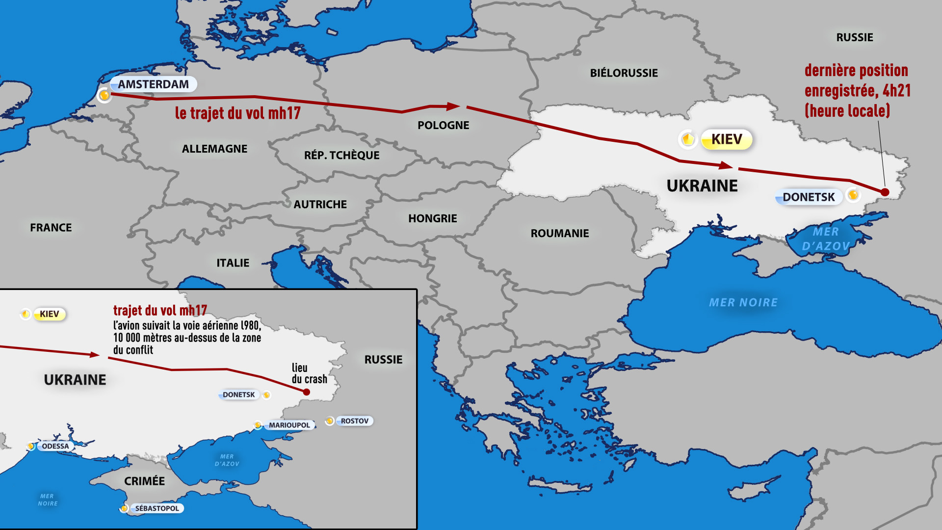 MH17: les 7 premiers jours décisifs après la catastrophe