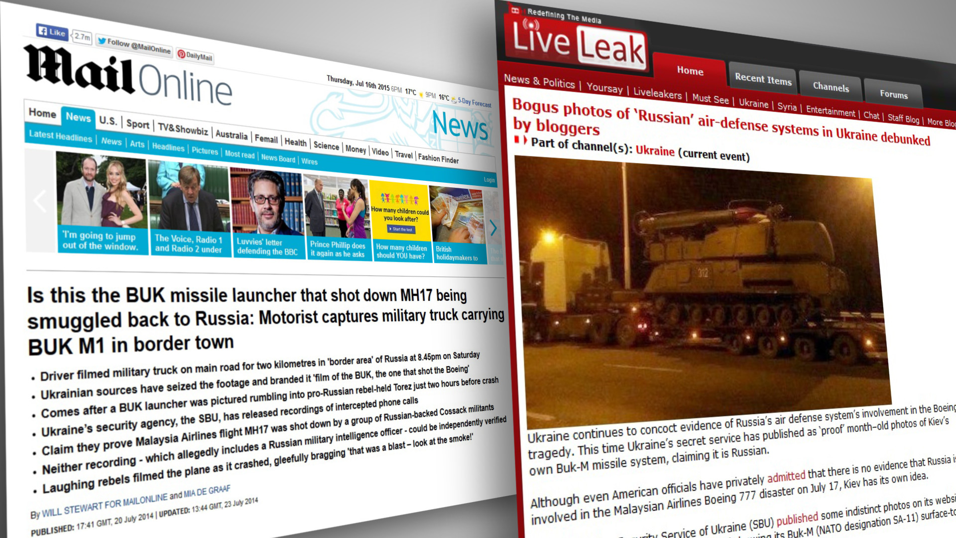 Crash du MH-17 : comment les médias ont diabolisé la Russie