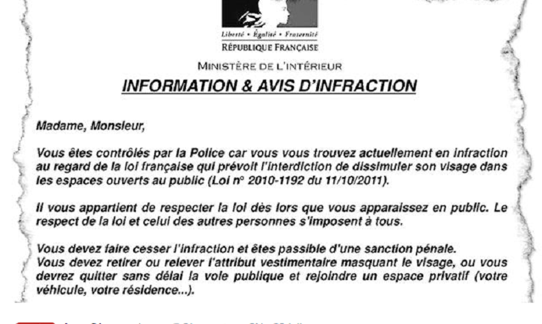 Avec les riches touristes voilées, la police française s'essaie à la pédagogie