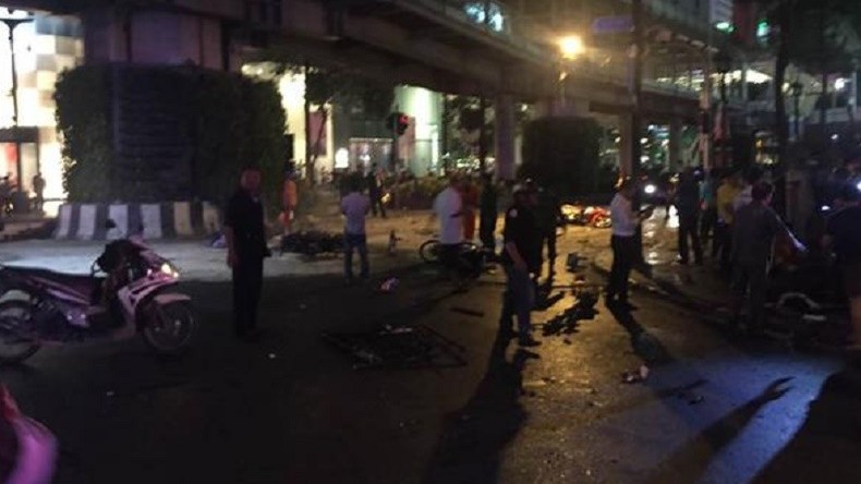 Explosion dans le centre de Bangkok : 22 morts, au moins 81 blessés