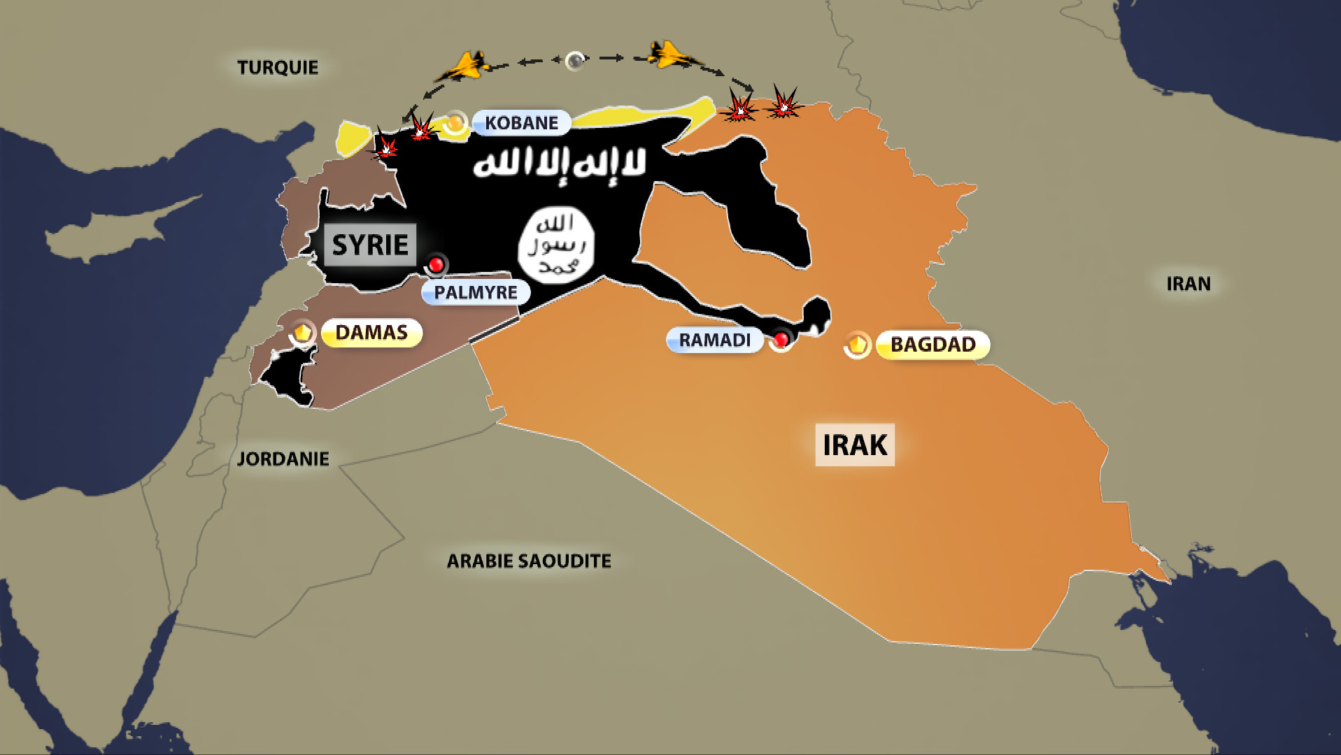 Syrie : les frappes américaines de soutien aux rebelles modérés, un moyen d’abattre el-Assad ?