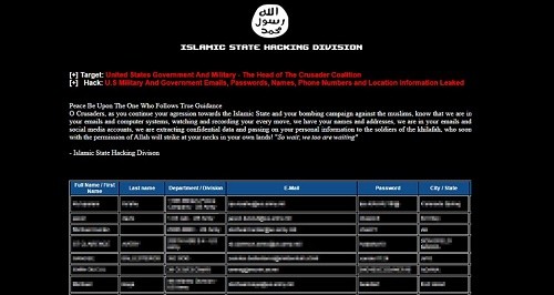 Daesh met en ligne sa «liste noire» de personnes à abattre et publie leurs données personnelles
