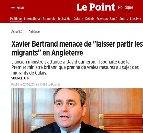 Crise des migrants : Londres et Paris affichent leur fermeté à l'égard des migrants économiques